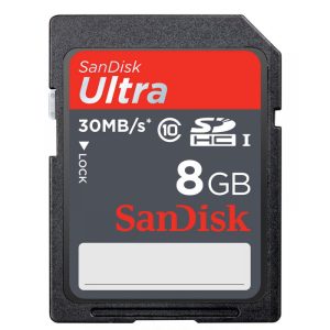SanDisk 8GB SD Memory Card